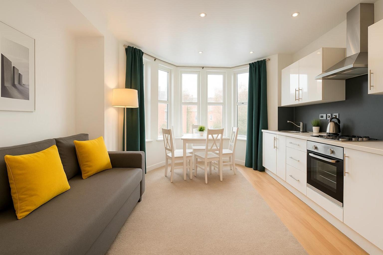 Stylish Modern Apartment For Up To 4 Nr Citycentre Cardiff Zewnętrze zdjęcie