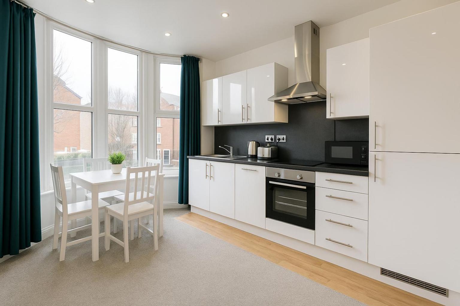 Stylish Modern Apartment For Up To 4 Nr Citycentre Cardiff Zewnętrze zdjęcie